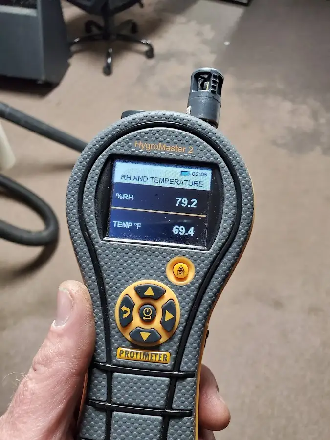 Moisture meter humidity assessment for Fire & Smoke Damage Restoration in Los Alamitos